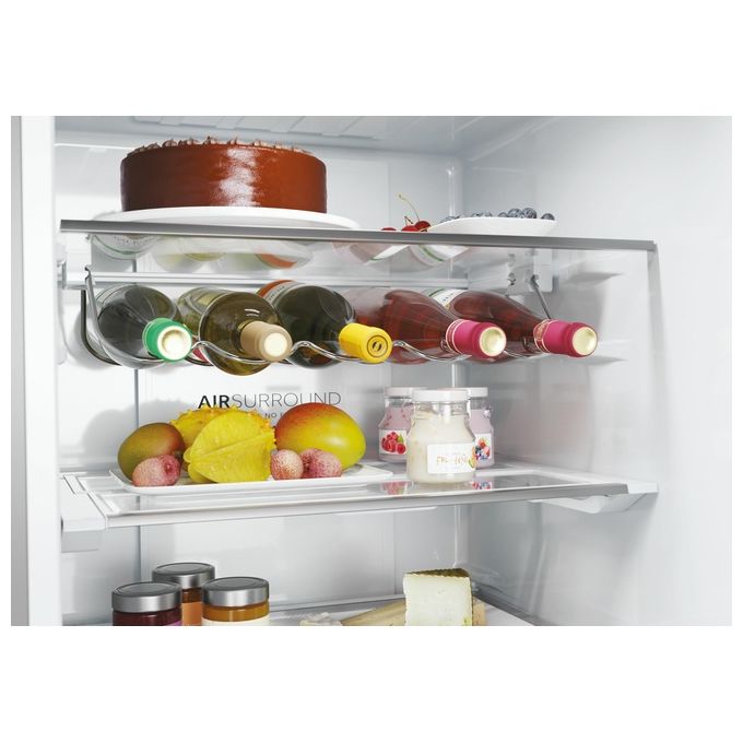 Haier HDPW5618CNPD Serie 5 Frigorifero Combinato 352 L 185 cm Classe C 35 dB Total No Frost Wi-Fi colore Acciaio Inox