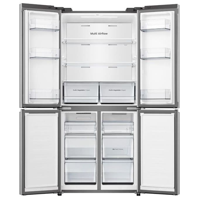 Hisense RQ5P470SETE Frigorifero Americano 4 Porte 483 L 178 cm Classe E 37 dB Total No Frost Wi-Fi Touch colore Bianco