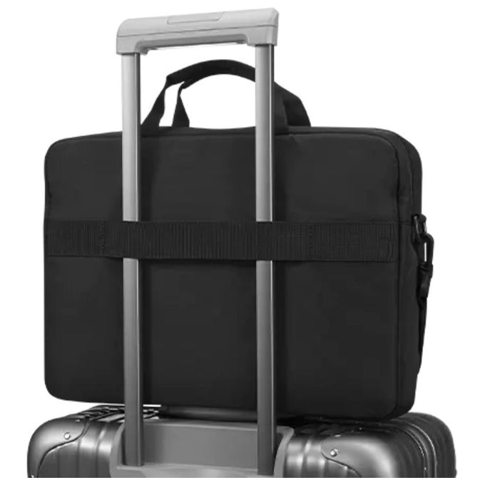 Lenovo 4X41D97727 ThinkPad Essential Topload Eco Borsa per Notebook 13'' 14'' Nylon Riciclato Tracolla Regolabile Fascia Trolley colore Nero