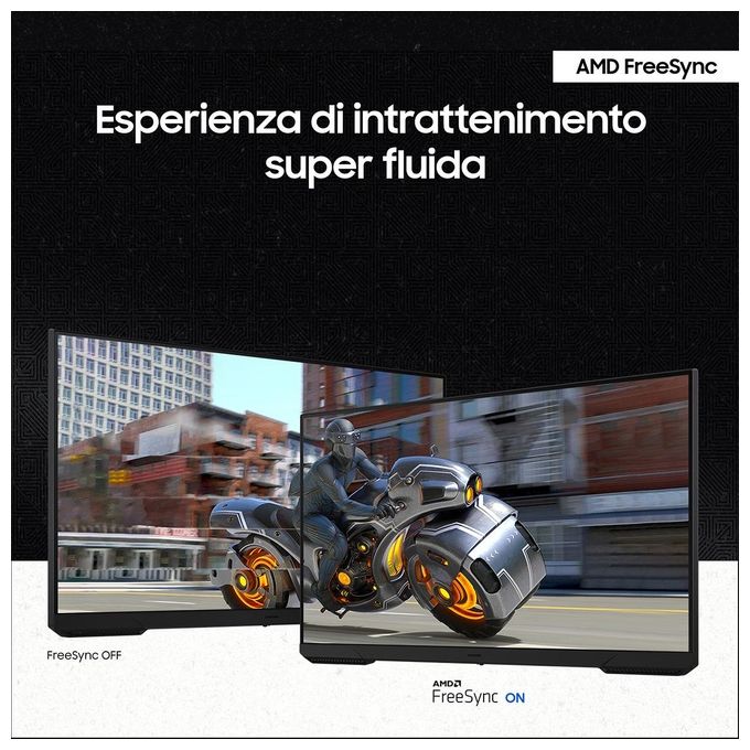 Samsung LS27DG300EUXEN Odyssey G3 Monitor Gaming 27'' Full HD 1920x1080 180Hz 1ms VA AMD FreeSync colore Nero