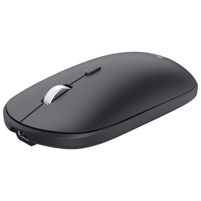 Trust 24844 Lyra Kit Tastiera e Mouse Wireless RF Bluetooth QWERTY Italiano Multidispositivo 84% Riciclato colore Nero
