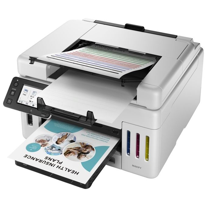 Canon GX6550 MAXIFY Stampante Multifunzione a Getto d'Inchiostro A4 600 x 1200 DPI Wi-Fi Ethernet LCD Touch 350 Fogli Stampa Fronte Retro Automatica colore Nero