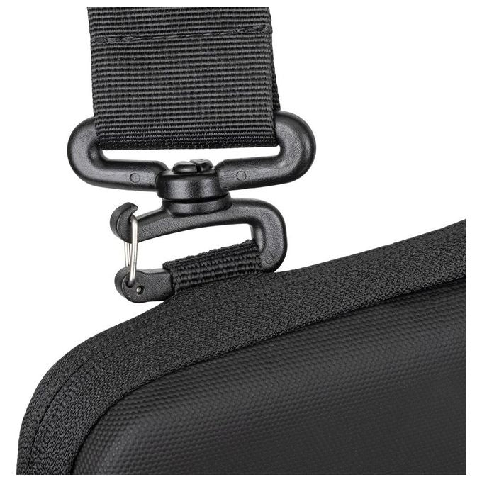 Rivacase 5131 Custodia Rigida per Notebook 15.6'' EVA Idrorepellente Resistente agli Urti Tracolla Rimovibile colore Nero