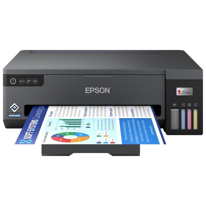 Epson C11CK39401 EcoTank ET-14100 Stampante a getto d'inchiostro A3+ Wi-Fi 4 colori con serbatoio ricaricabile colore Nero