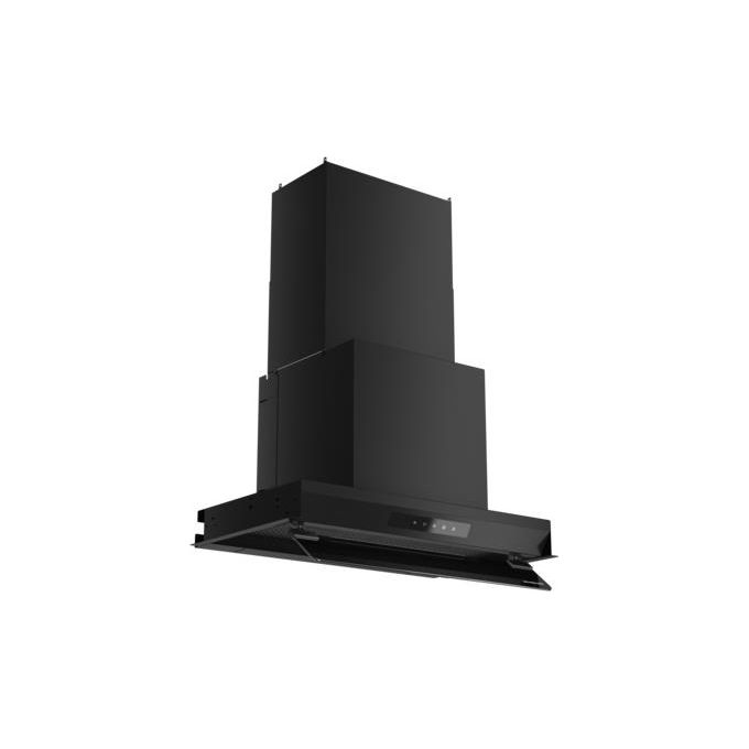 Silverline 3129.6.733.24 Inside 3 Cappa da Incasso 60 cm 620 m³-h Classe A 64 dB Touch colore Nero