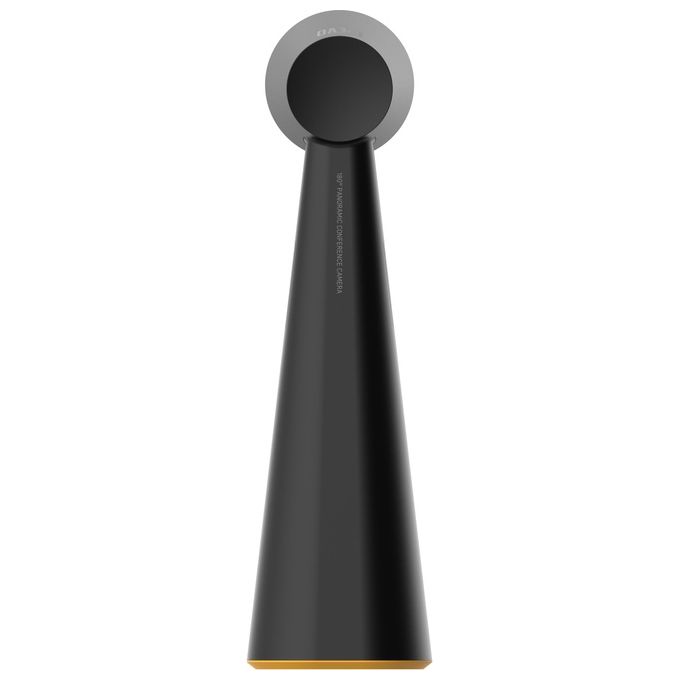 Ipevo 5-910-2-08-00 TOTEM 180 Telecamera per conferenze 4K 180° con AI Auto Framing e microfoni omnidirezionali colore Nero e Blu
