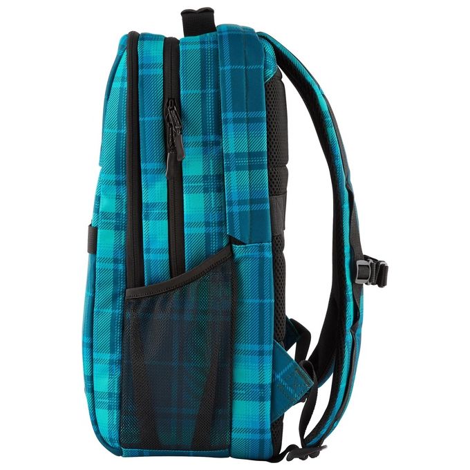 HP 7J594AA Zaino Campus XL per Laptop fino a 16.1'' con Cerniera Bloccabile e Materiale Antipioggia colore Blu