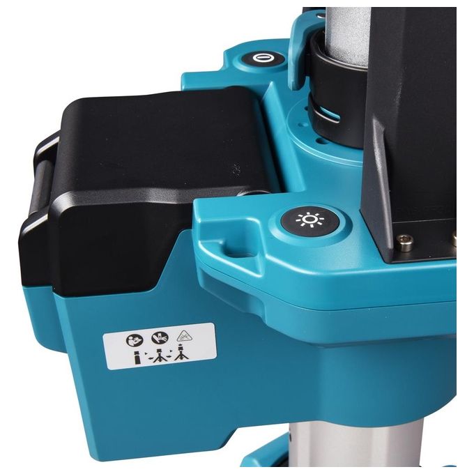 Makita DML814 Luce da Lavoro LED 3000 lm con Treppiede Regolabile colore Blu