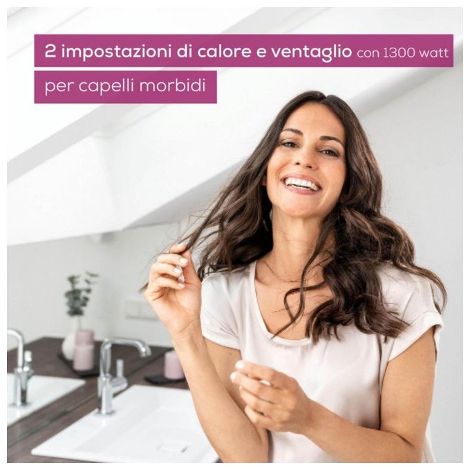 Beurer HC 17 Asciugacapelli Compatto Pieghevole 1300W Nero