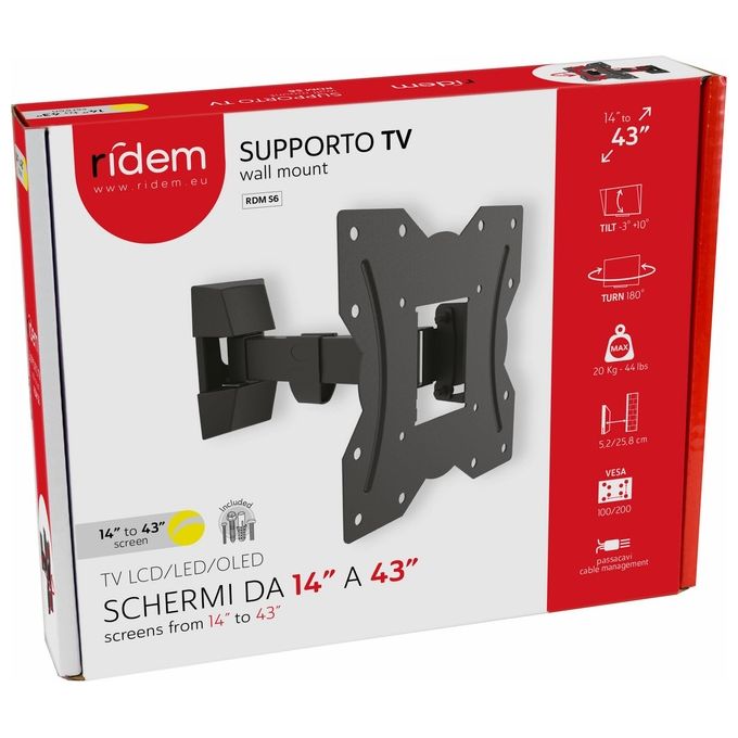 Karma RDMS6 Supporto per Tv 14''-43