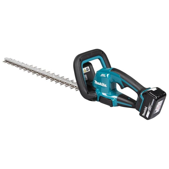 Makita DUH506RF Tagliasiepi a Batteria Brushless LXT 18V 3.0Ah lama 50cm taglio 20mm colore Blu Nero