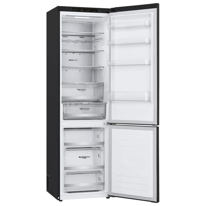 LG GBB72MCVBN Frigorifero Combinato 384 L 203 cm Classe B 35 dB No Frost Wine Rack MetalFresh colore Nero