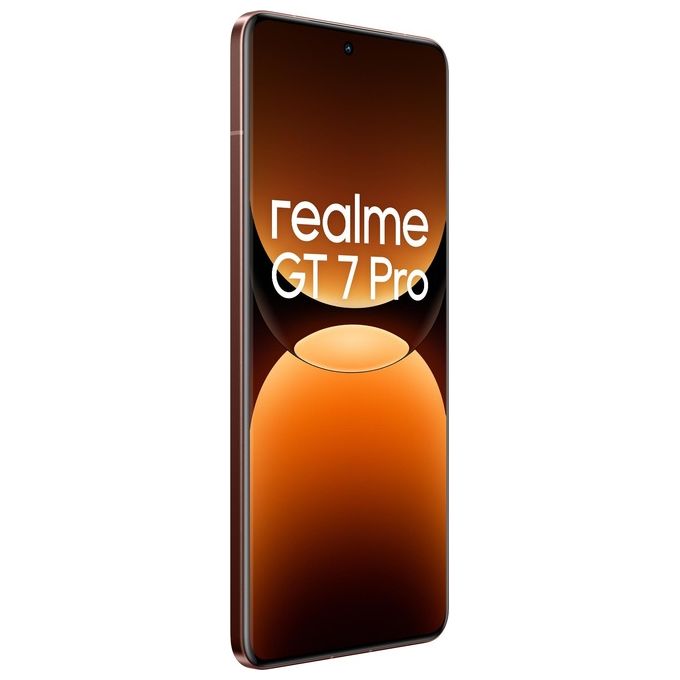 Realme 631002002708 GT7 PRO Smartphone 12 GB 512 GB 5G Android 15 Snapdragon 8 Elite 6500 mAh colore Mars Orange