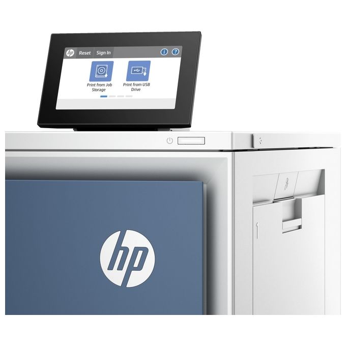 HP 58M42A#B19 Stampante HP Color LaserJet Enterprise 6701dn Laser A Colori 61 ppm Fronte-Retro Automatico Display Touch 10,9 cm Rosso Bianco