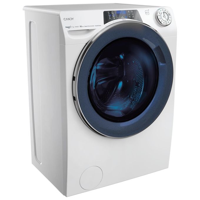Candy RP4476BWMUC8-1-S Lavatrice slim a carica frontale 7 kg 1400 Giri-min Classe A Bianco