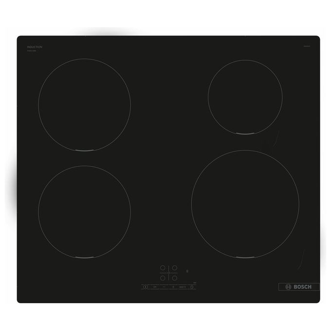 Bosch PUE611BB5E Serie 4 Piano cottura a induzione 60 cm 4 zone 4600 W colore Nero