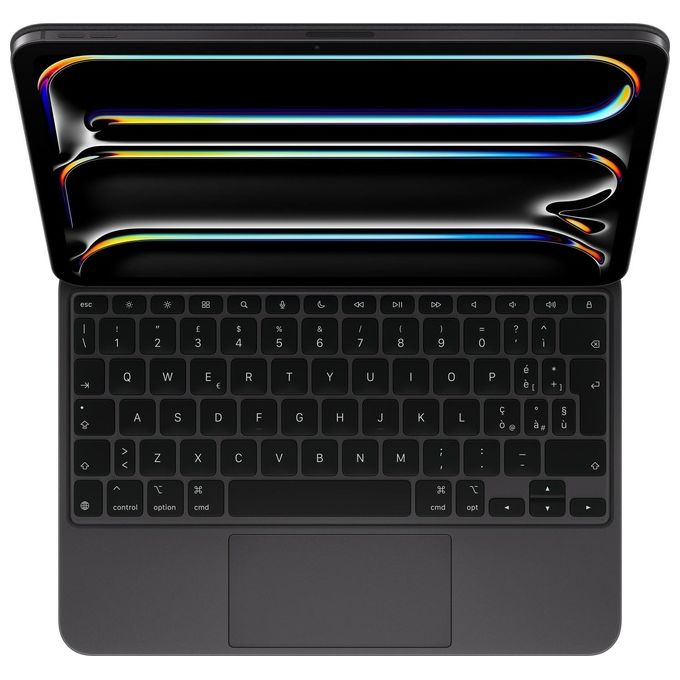 Apple MWR23T-A Magic Keyboard per iPad Pro 11'' con Trackpad Integrato Tasti Funzione Retroilluminati USB-C colore Nero