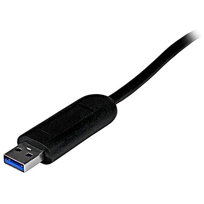 StarTech Hub USB 3.0 SuperSpeed portatile a 4 porte con cavo integrato
