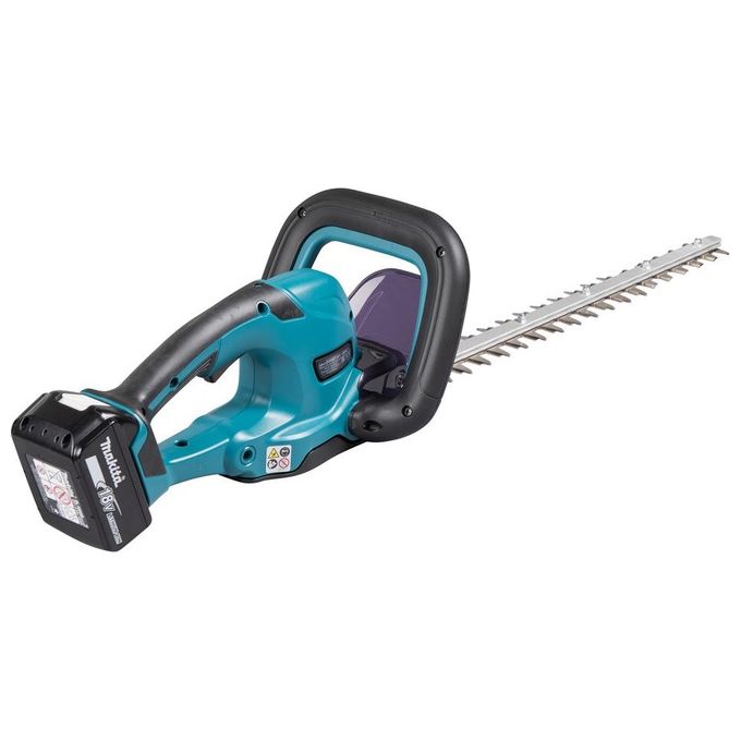 Makita DUH507RF Tagliasiepi a batteria 18 V 3,0 Ah lama 50 cm freno motore elettrico protezione scarica profonda colore Nero