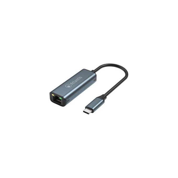 Atlantis A04-tc_lan Adattatore da Usb-C a Gigabit Lan In: 1x Usb-c Out: 1x Gigabit