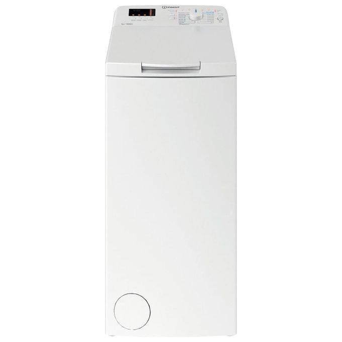 Indesit BTW S50400 IT-N Lavatrice Carica dall'Alto 5 Kg Classe C Profondita' 60 cm Centrifuga 1000 giri Partenza Ritardata colore Bianco