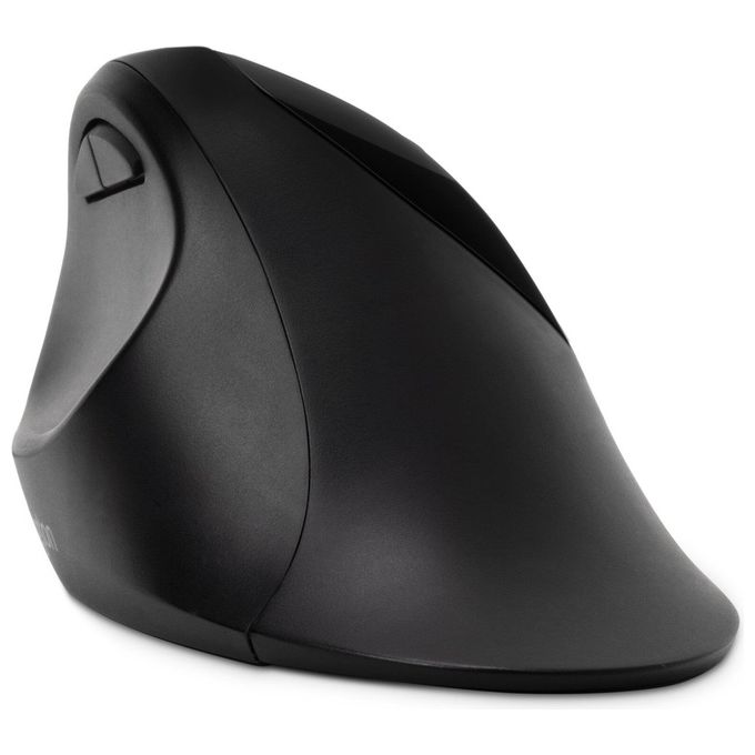Kensington K75404EU Mouse Pro Fit Ergo wireless 6 pulsanti DPI regolabili 800 1200 1600 connessione wireless 2.4 GHz e Bluetooth colore Nero