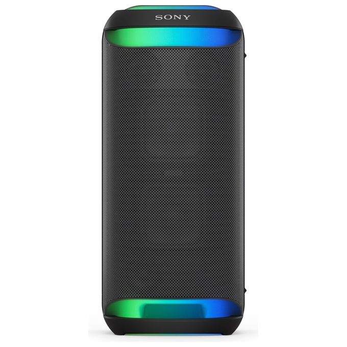 Sony SRSXV800B CEL Diffusore Portatile Wireless Party Suono 360° MEGA BASS TV Sound Booster Karaoke Luci Sincronizzate Batteria 25 Ore colore Nero