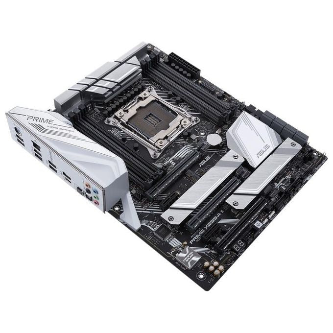 ASUS PRIME X299-A II Scheda Madre Intel ATX LGA 2066 per Processori Intel Core X-Series, con Overclocking AI, DDR4 4266 MHz, Triple M.2, USB 3.2 Gen 2 Type-C, Aura Sync RGB