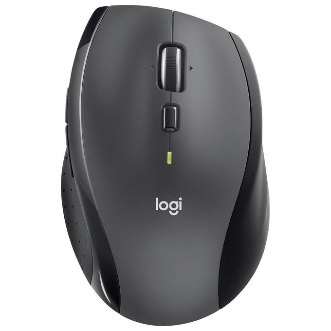Logitech 705 Marathon Mouse Wireless, Ricevitore USB Unifying 2,4 GHz, 1000 DPI, 5 Pulsanti Programmabili, Durata Batteria di 3 Anni, Compatibile con PC, Mac, Laptop, Chromebook - Nero
