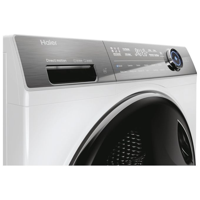 Haier I-Pro Series 7 HW90-B14IGIU1-IT Lavatrice Caricamento Frontale 9Kg 1400 Giri-min Classe Energetica B Bianco