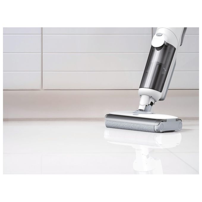 Hoover HW500 011 HW5 Aspirapolvere Lavapavimenti Senza Fili 2in1 220W 30 min Autopulizia 84 dB colore Bianco Grigio