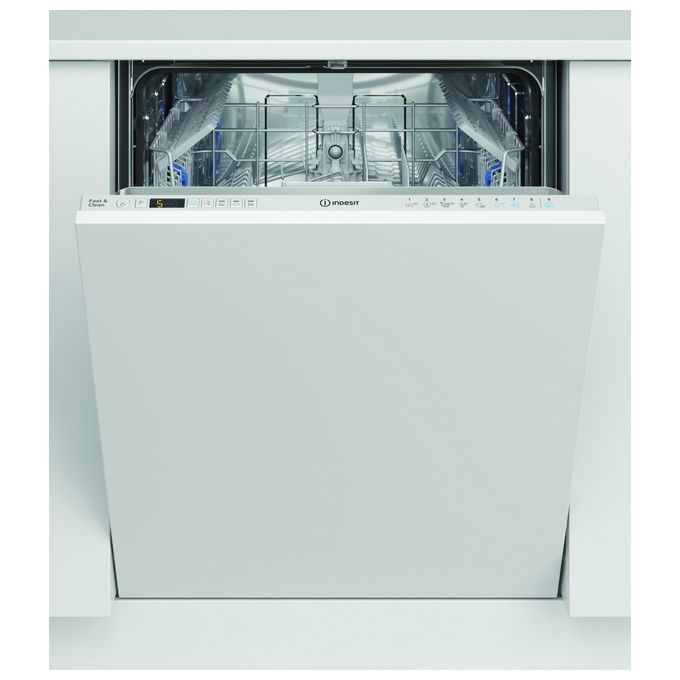 Indesit I3ID741O Lavastoviglie Incasso a Scomparsa Totale 14 coperti Classe C 9 Programmi 41 dB Aquastop (82x59.8x55.5 cm) colore Bianco