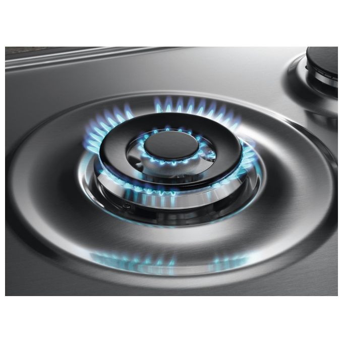 Electrolux, Piano Cottura a Gas, Slim Line, 90cm, Acciaio Inox, 5 Bruciatori
