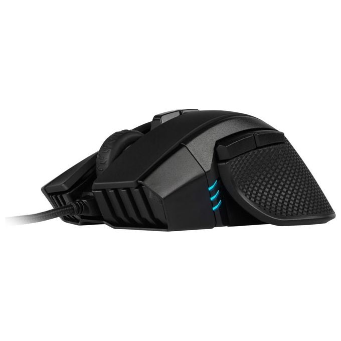Corsair Ironclaw Rgb Fps-Moba Mouse Gaming Ottico Sensore 18000 Dpi Retroilluminazione Rgb Led Nero