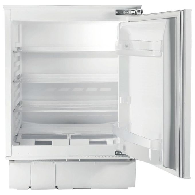 Whirlpool WBUL021 Frigorifero da Incasso 144 L 82 cm Classe E 39 dB 4 Ripiani Vetro Porta Reversibile colore Bianco