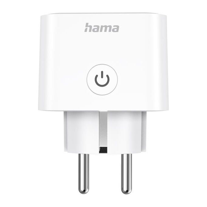 Hama Smart presa Wi-Fi Bianco Opaco 3.680W