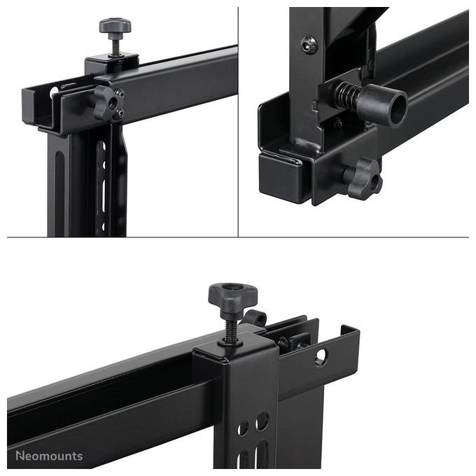 Neomounts WL95-800BL1 Supporto Videowall da Parete Pop-out per Schermi 42''-70'' VESA 200x200-600x400 mm Max 35 Kg colore Nero