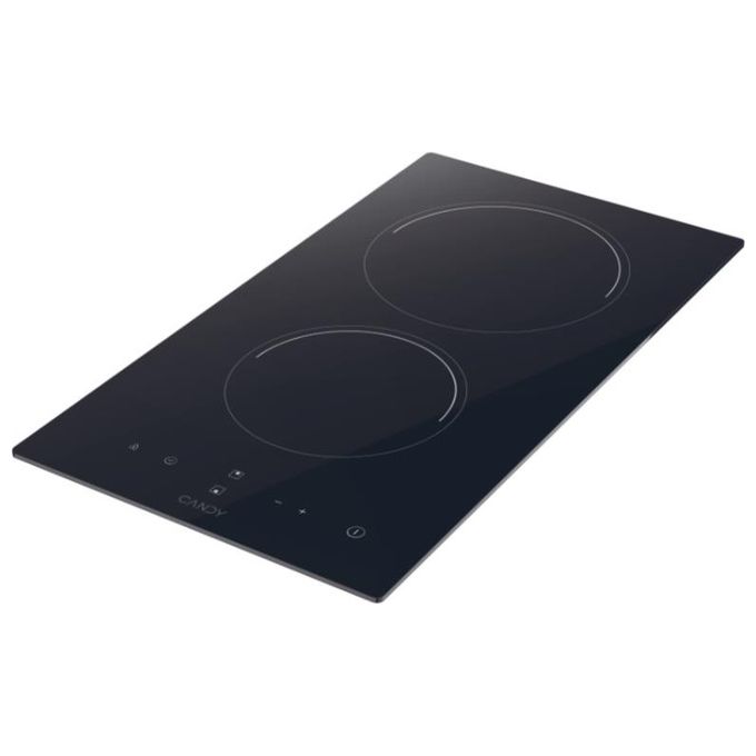 Candy CDH30 Piano cottura elettrico Vetroceramica 29 cm 2 zone Touch Control 3000 W colore Nero