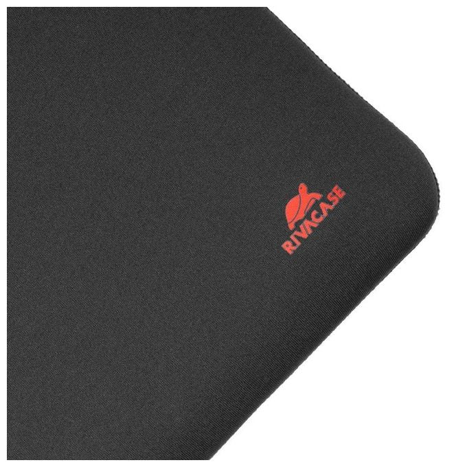 Rivacase Custodia Antishock per Laptop 13.3''-14'' Zip Verticale Nero