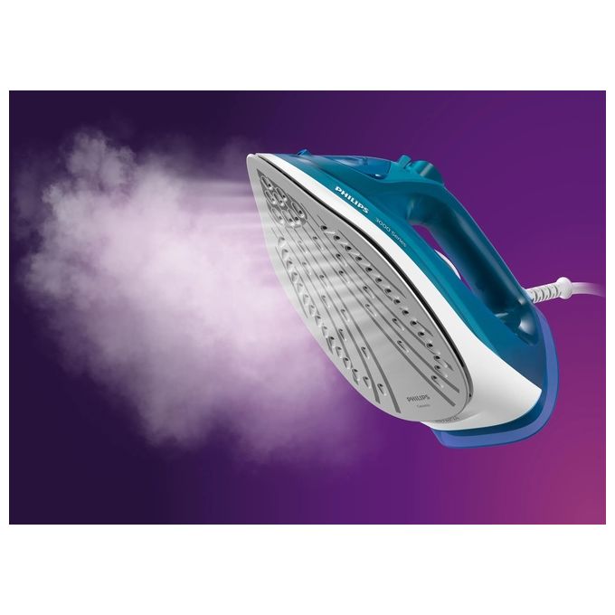 Philips DST3040-70 Serie 3000 Ferro a vapore 2600 W piastra ceramica vapore 40 g-min colpo vapore 200 g colore Blu