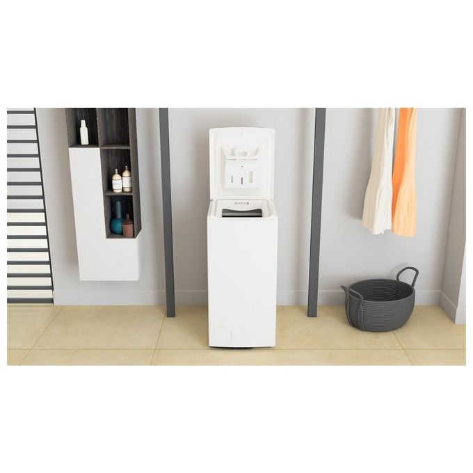 Whirlpool TDLR 6240S IT Lavatrice Carica dall'Alto Slim 6 Kg 1200 rpm Classe C 6° Senso FreshCare (90x40x60 cm) colore Bianco