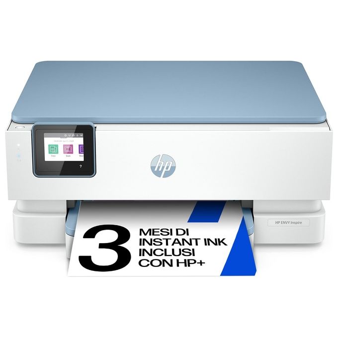 HP 2H2N1B ENVY Inspire 7221e Stampante Multifunzione Inkjet A4 4800x1200 DPI 15 ppm Wi-Fi Fronte Retro colore Bianco