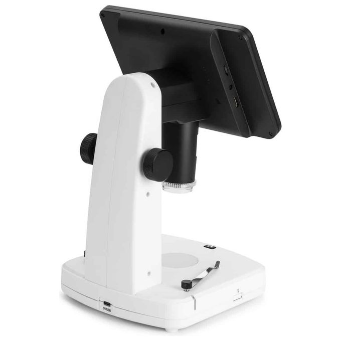DIPROGRESS DP-H-LCD7 Microscopio Digitale Ingrandimento Fino a 1200x Schermo LCD 7'' Risoluzione 16 MP colore Bianco Nero