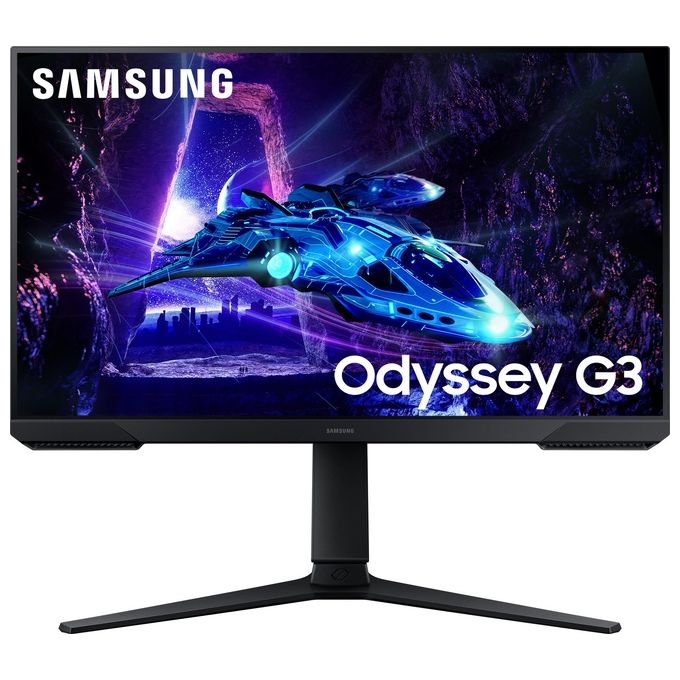 Samsung LS24DG300EUXEN Odyssey G3 Monitor Gaming 24'' Full HD 1920x1080 VA 180Hz 1ms AMD FreeSync colore Nero