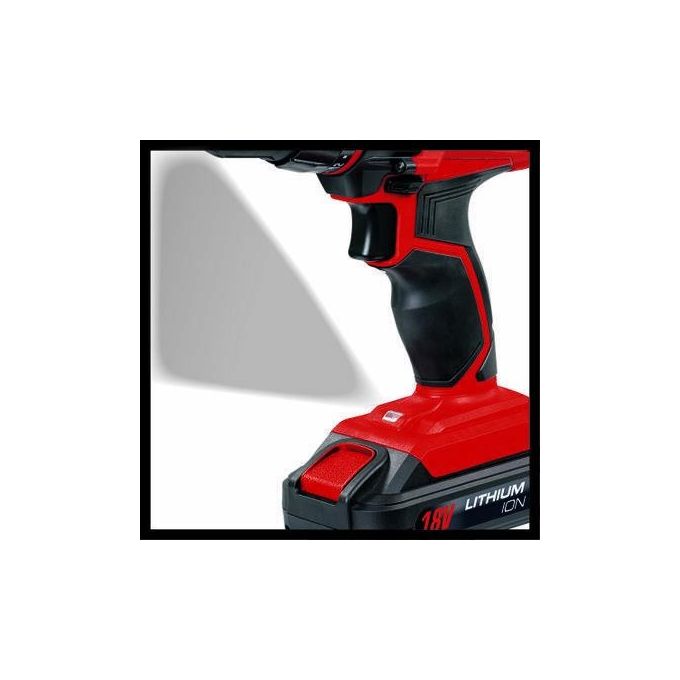 Einhell TC-CD 18-2 LI Trapano Avvitatore a Batteria 18V 1.5Ah Li-Ion 2 Velocita' 38 Nm Mandrino 10 mm