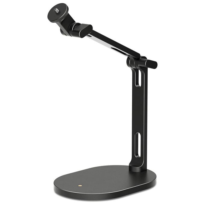 RØDE DS2 Supporto per Microfono da Scrivania in Metallo con Altezza Regolabile da 19 a 38 cm e Filettatura 3-8'' con Adattatore 1-4'' incluso colore Nero