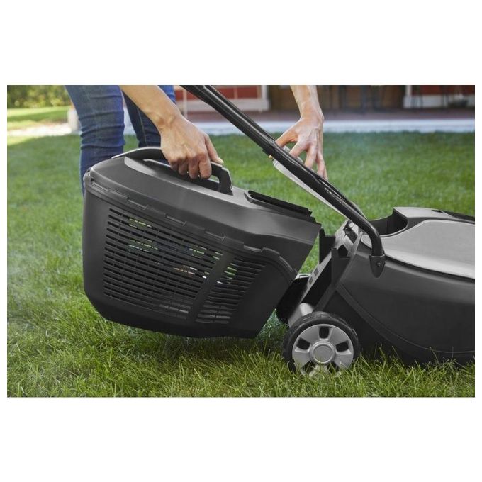 Alpina 291302064-A24 AL 3020 Li Kit Tosaerba a Batteria 20V 4Ah Taglio 30cm Sacco 30L per prati fino a 200m²