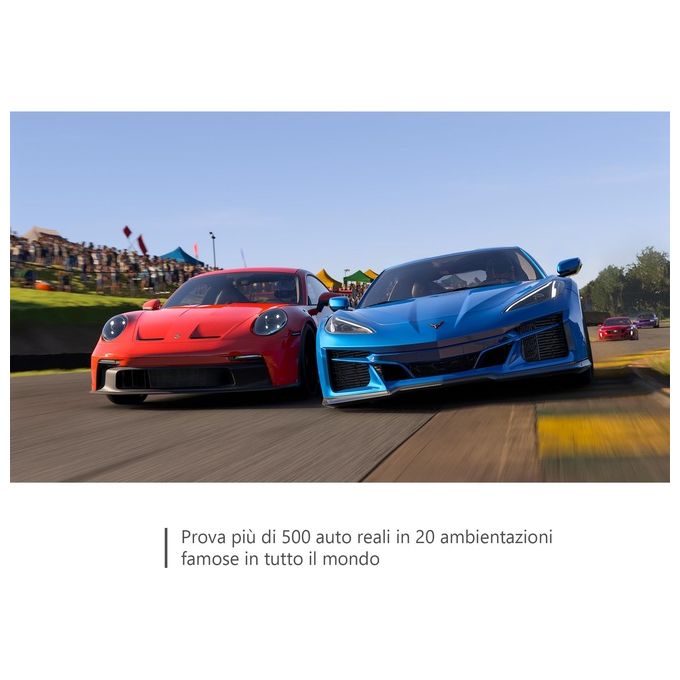 Microsoft VBH-00011 Forza Motorsport Videogioco per Xbox Series X Genere Corse Simulazione Guida Assistita Ray Tracing in Tempo Reale Modalita' Multigiocatore PEGI 3 colore Nero