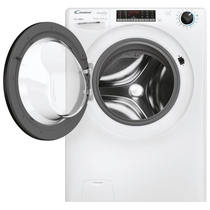 Candy CSO4136TWMB5-S - Lavatrice Libera Installazione 13 kg, Classe A, Centrifuga 1400 giri-min, Profondita' 60 cm, Inverter + Funzione Vapore + Wi-Fi Smart Pro