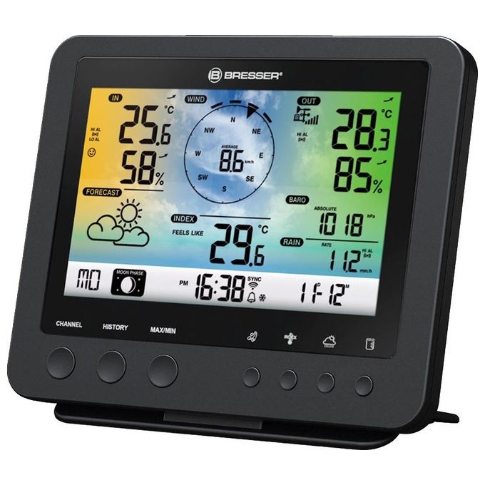 Bresser Stazione Meteo 5 in 1 Wi-Fi Sensore Professionale